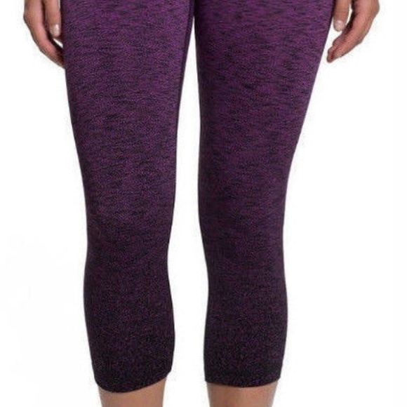Kirkland Women Ladies' Active Crop Tight Purple - Picture 2 of 3